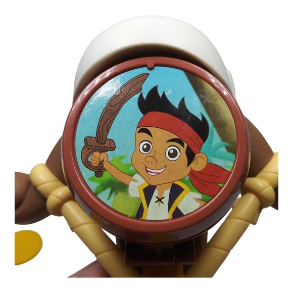 Fisher Price Jake & Neverland Pirates Gold Doubloon Blaster Launcher HTF Disney - Picture 4 of 8